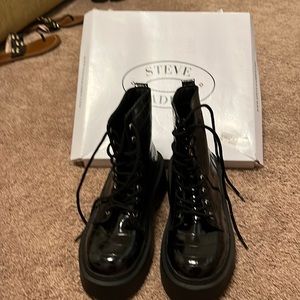 Brand new Steve Madden Combat boots!